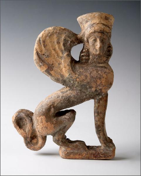 Sfinga, terakota Řecko (archaické období) Sfinga, terakota Řecko (archaické období)