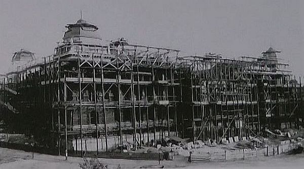 Stavba muzejní budovy (červenec 1887). FOTO: Archiv Národního muzea Stavba muzejní budovy (červenec 1887). FOTO: Archiv Národního muzea