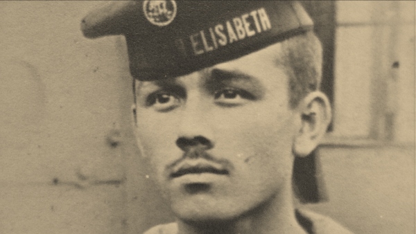 Ferdinand Herget v námořnickém foto: Ferdinand Herget v námořnickém