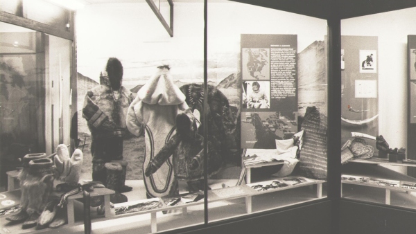 Původní vzhled expozice věnované Severní Americe