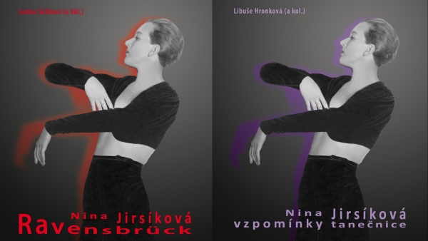 Obálky publikací Ravensbrück a Vzpomínky tanečnice