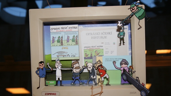 Opráski pronikly z internetu do Národního muzea Opráski pronikly z internetu do Národního muzea