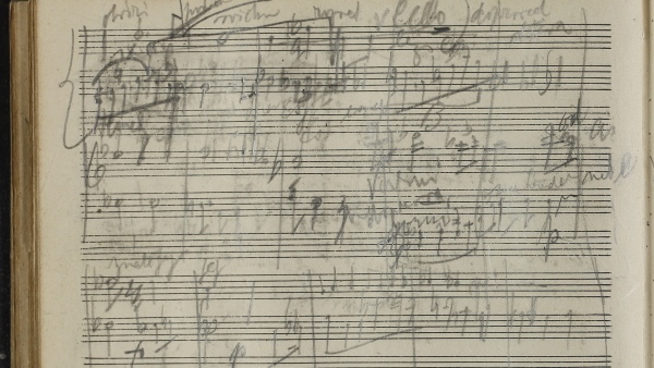 Skicář Rudolfa Karla k opeře Smrt kmotřička Skicář Rudolfa Karla k opeře Smrt kmotřička