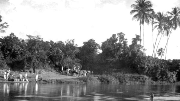 Lokalita pravděpodobného nálezu lenochoda s klíštětem – okolí města Maturín ve Venezuele (zdroj: Národní muzeum)