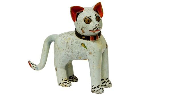 Kočka, polovina 20. století, Nigérie (zdroj: Národní muzeum) Kočka, polovina 20. století, Nigérie (zdroj: Národní muzeum)