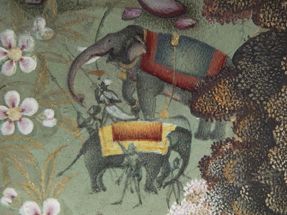 Detail of the A12183 miniature. Source: National Museum