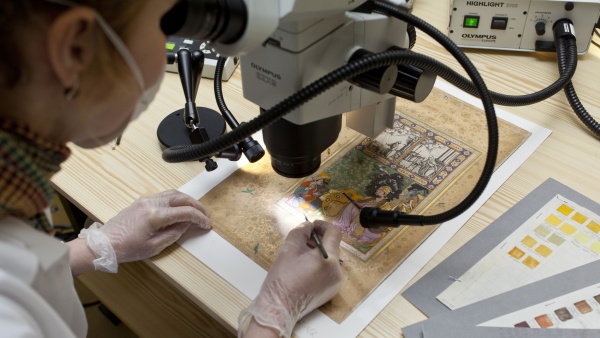 Restoration and technological survey. Photo: National muzeum