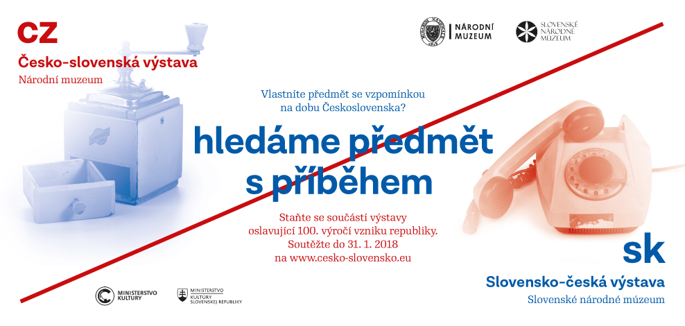 banner k soutěži Hledáme předmět s příběhem