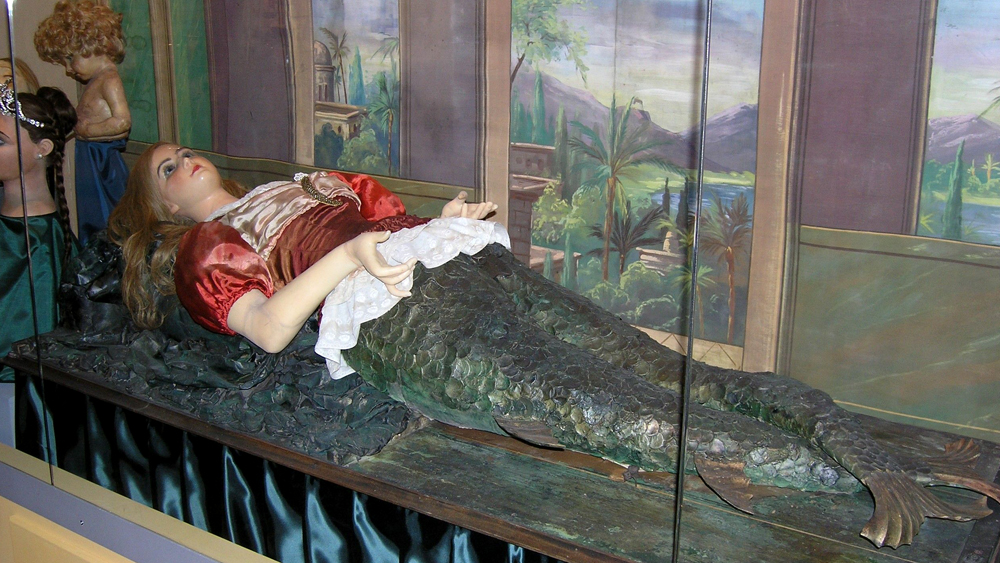 Mořská panna z panoptika