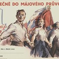 Společně do májového průvodu, r. 1958