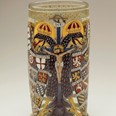 Vítací číše s císařskou orlicí a erby zemí a měst Svaté říše římské, 1587